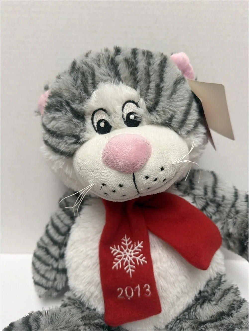 PetSmart Plush Dog Toy Lucky the Cat Squeaker 12
